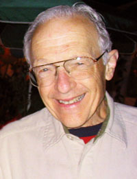 Ray Hyman portrait by Rouven Schäfer (2003)