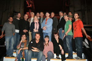 The Cast and Crew of The Skeptologists aboard the Queen Mary