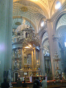 Puebla Cathedral (interior)