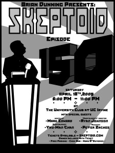 Skeptoid 150th Party Poster